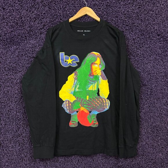 Billie Eilish Hit Me Hard and Soft Tour Exclusive L/S T-Shirt Size Extra Large - Picture 1 of 5